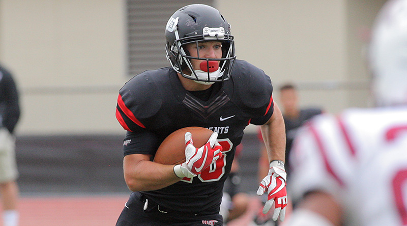 W&J running back Jordan West